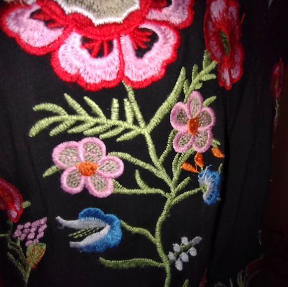 Maeve for Anthropologie floral embroidered dress - Picture 7 of 7
